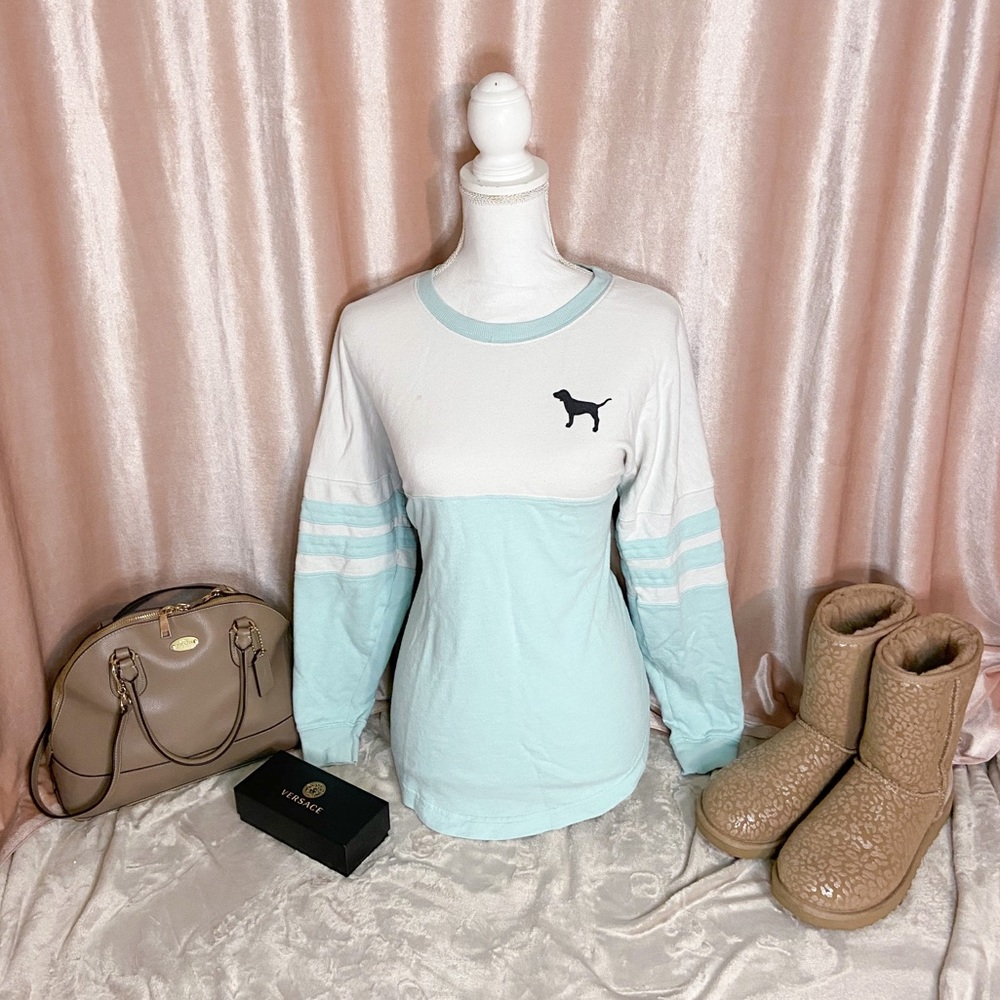 Victoria's Secret PINK varsity crew sweatshirt